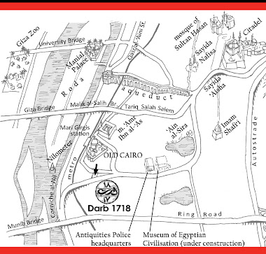 Darb 1718 Map