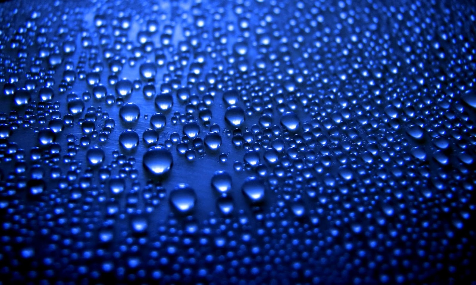 Blue Water Drop Blue Water Drop