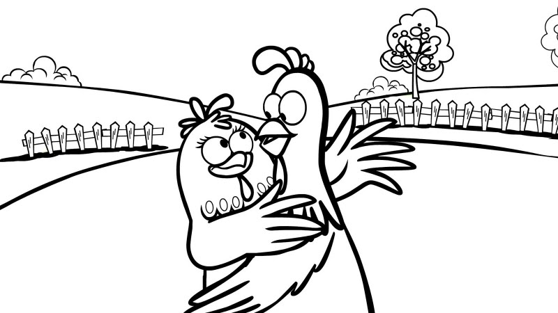 Blog da Tia Jaque: Galinha Pintadinha Para Colorir