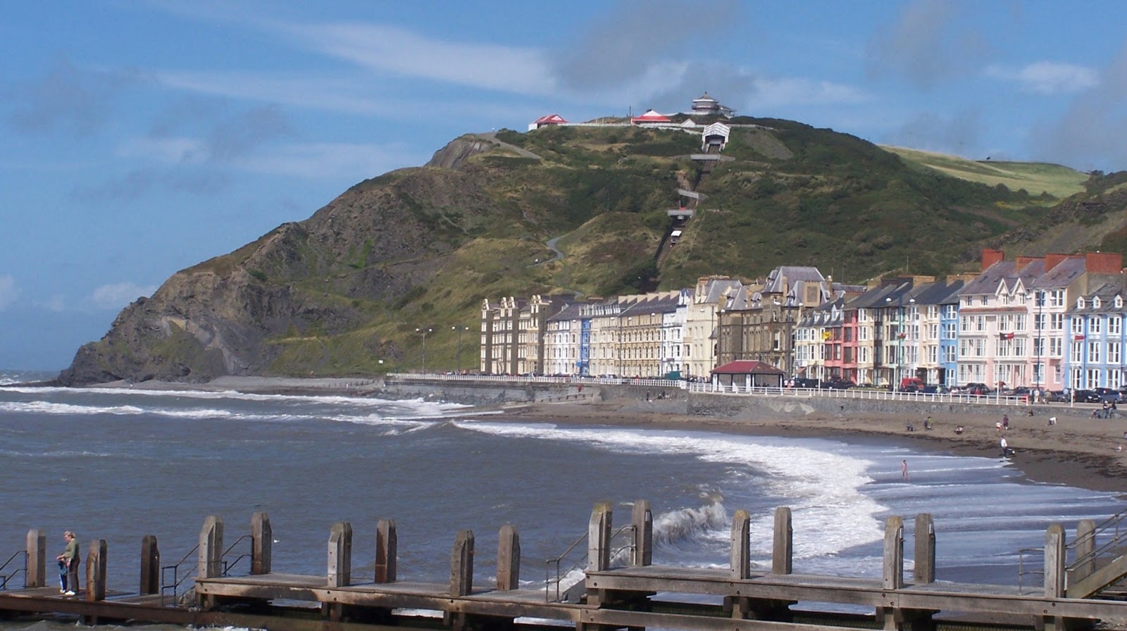 Aberystwyth, WALES the Blue Rabbit,