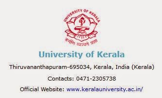 University of Kerala B.Sc. Sem 5 Result  Nov 2013