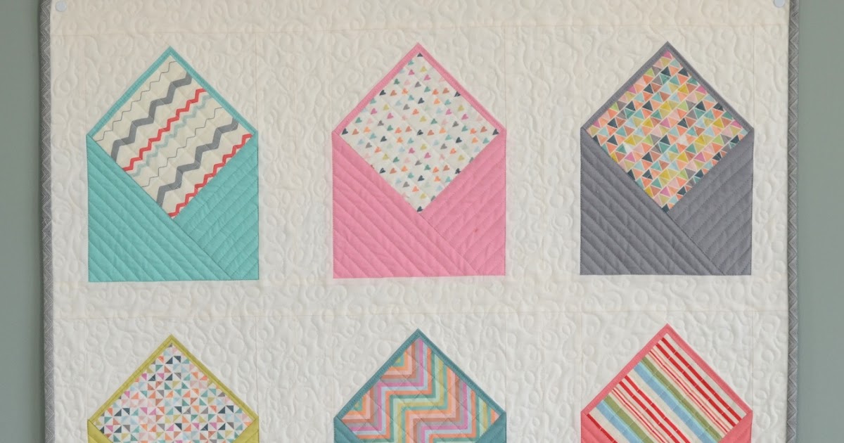 Hyacinth Quilt Designs Envelope Quilt!
