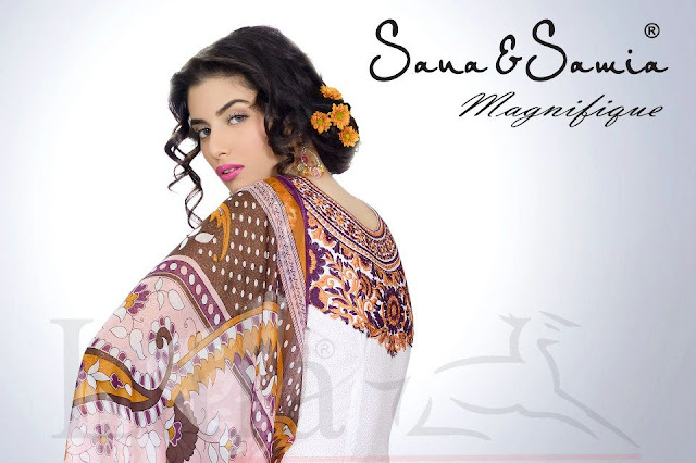 Sana & Samia Magnifique collection 2013 By Lala Textile