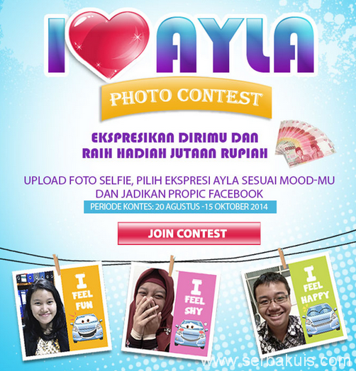 Kontes Foto I Love Ayla Berhadiah Uang Total 10 JUTA