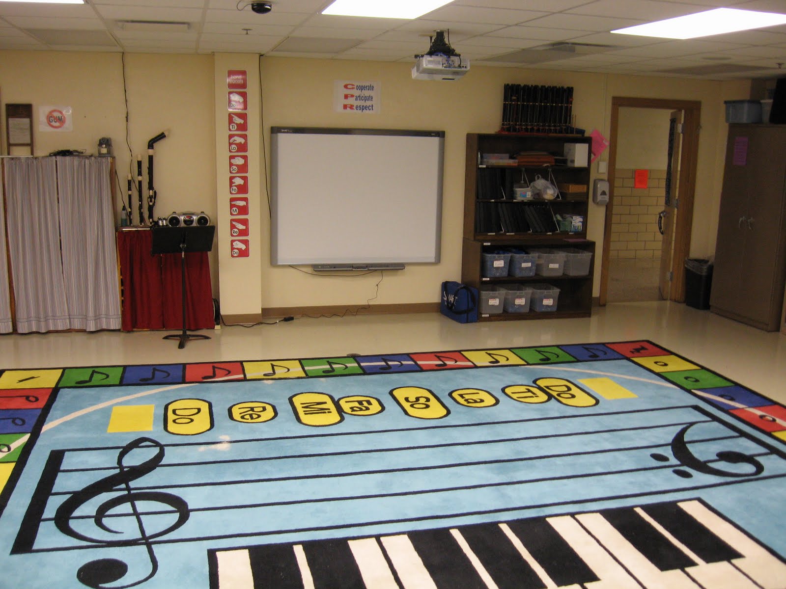 Music at Bert Raney Elementary Pictures of the Classroom