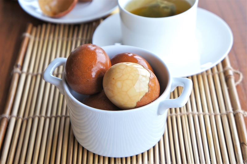 Chinese Herbal Tea Eggs/Marbled Tea Eggs