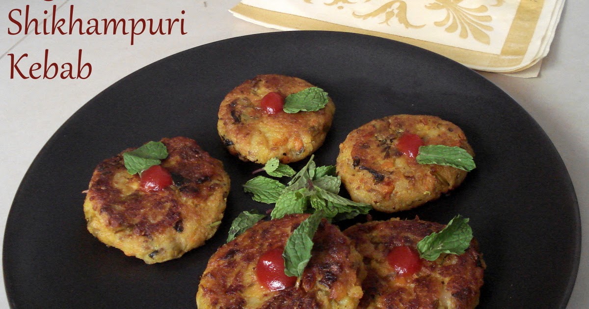 Palakkad Chamayal Vegetable Shikampuri Kebab