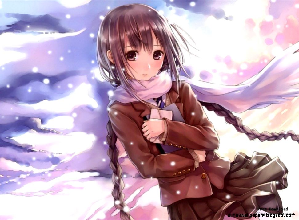 kina snow girl blizzard braid Anime characters HD wallpaper View kina snow girl blizzard braid Anime characters HD wallpaper View