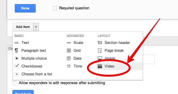 google forms video teachers visual guide to adding videos to google forms google forms video teachers visual guide to adding videos to google forms