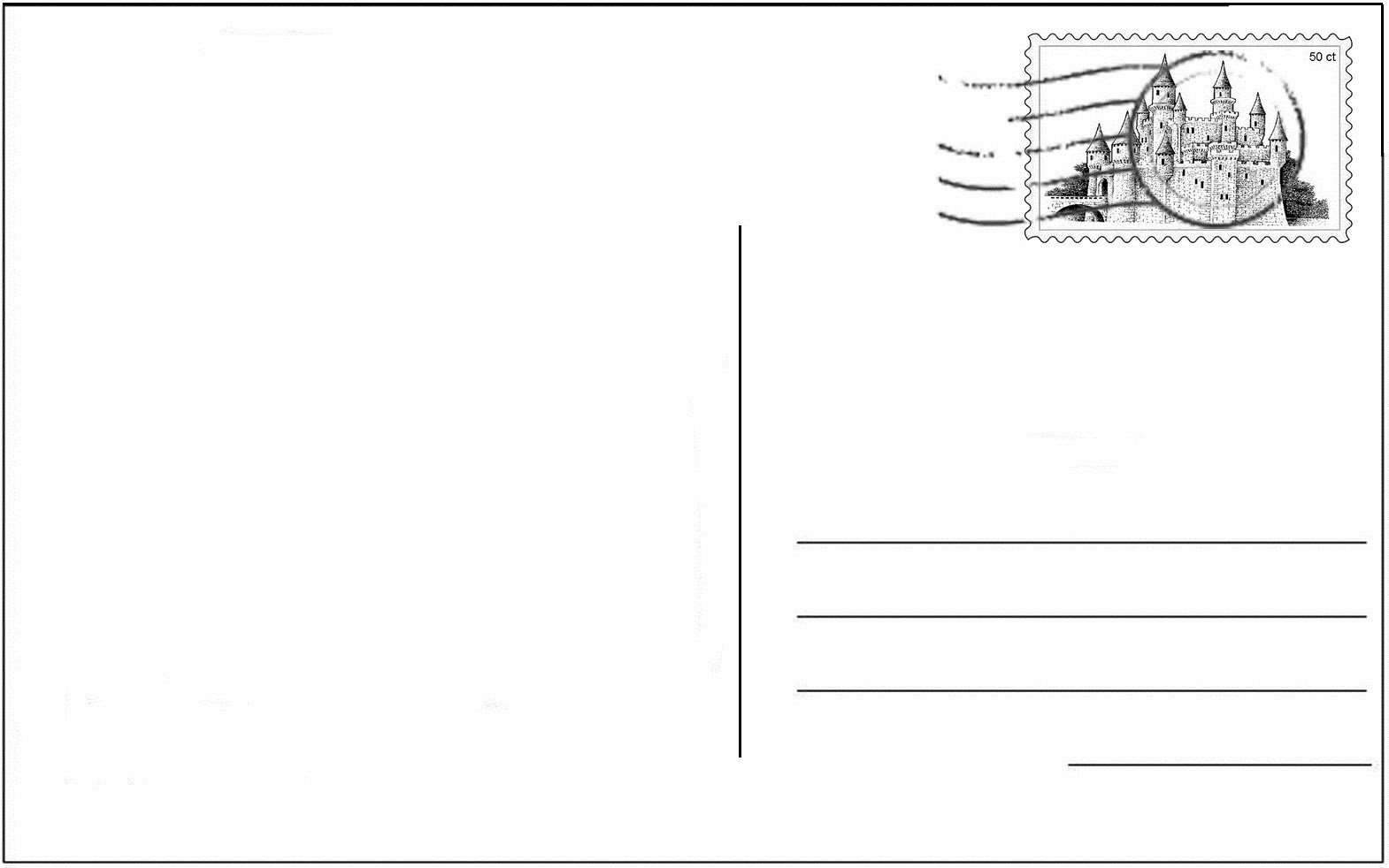 In Seconda Con Cipi Una Cartolina Da Cipi