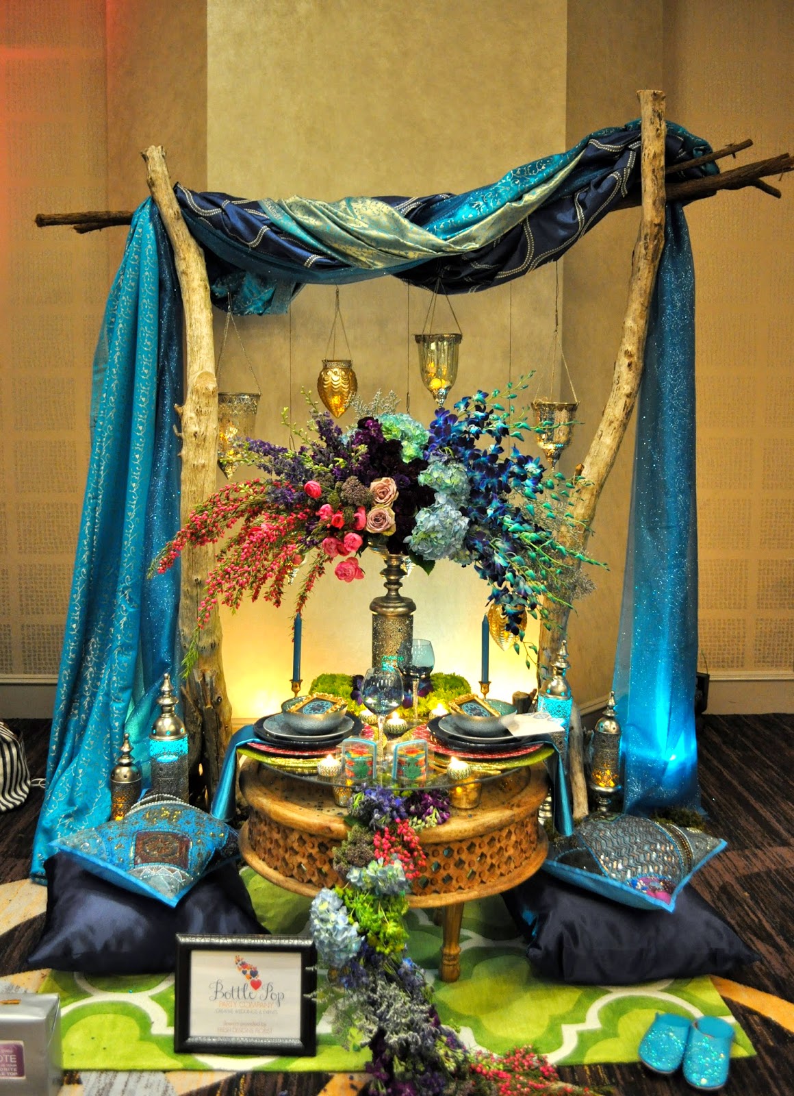 Fresh Designs Florist: An Award-Winning Moroccan Boho Sweetheart Table 