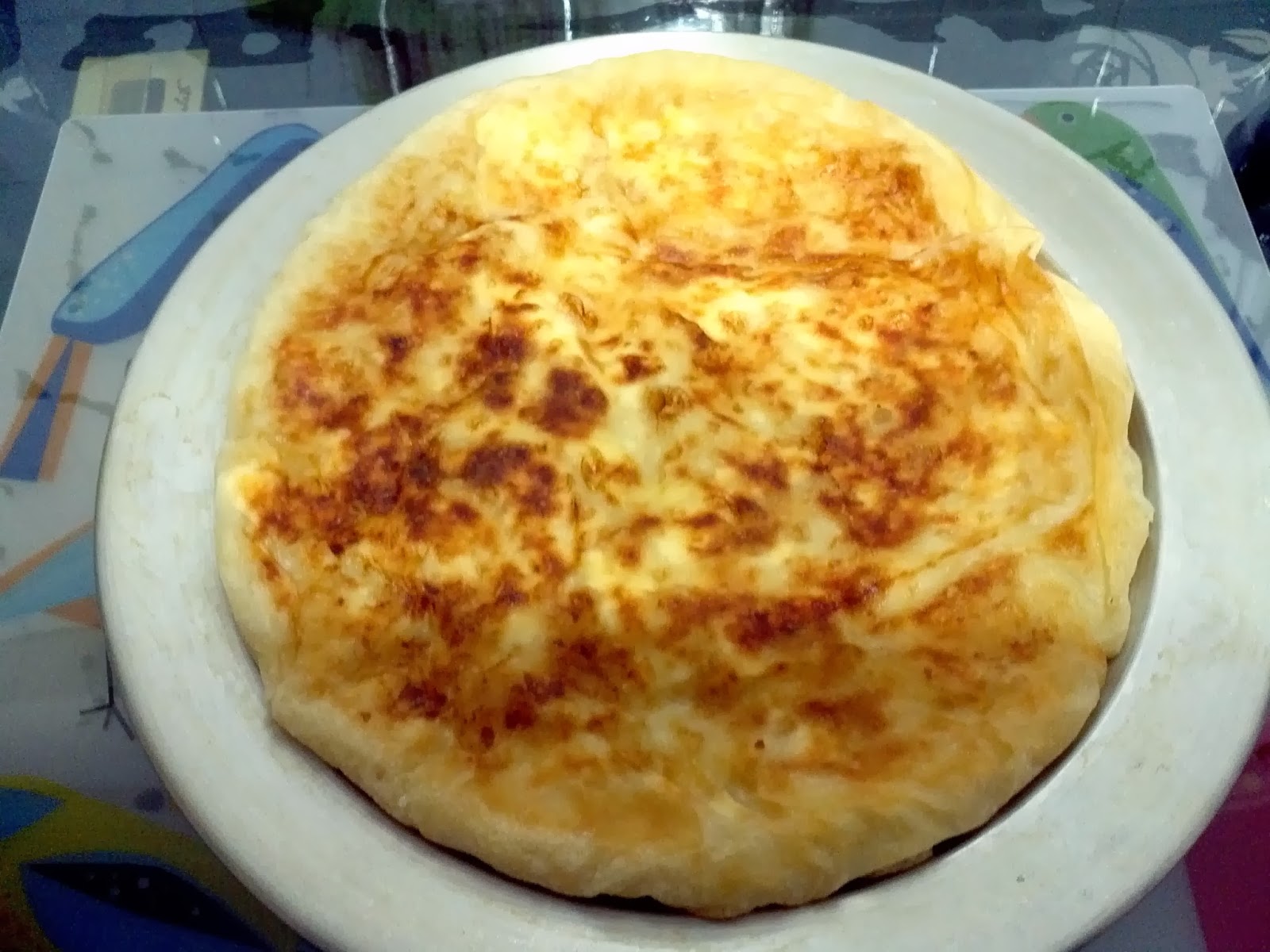 günlük yaşamım bol resimli tavada börek yapımı