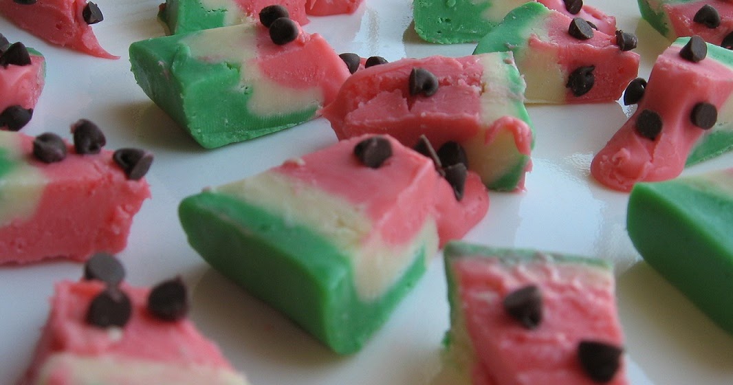 Almost Unschoolers Watermelon Fudge