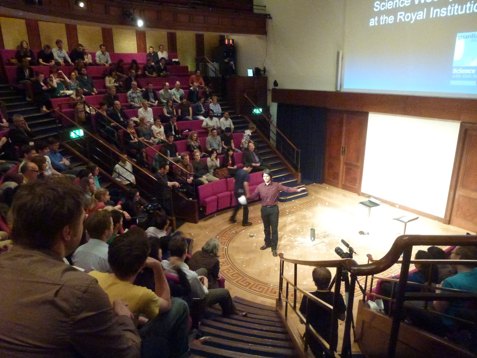 overyourhead Science Weekly Live at the Royal Institution...