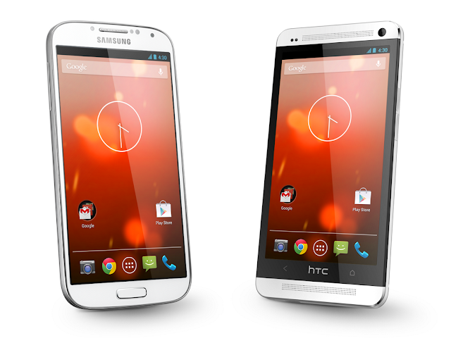 Samsung Galaxy S4 & HTC One Google Edition