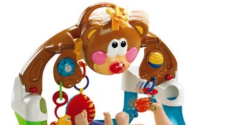 fisher price kick in bobbin bear gym