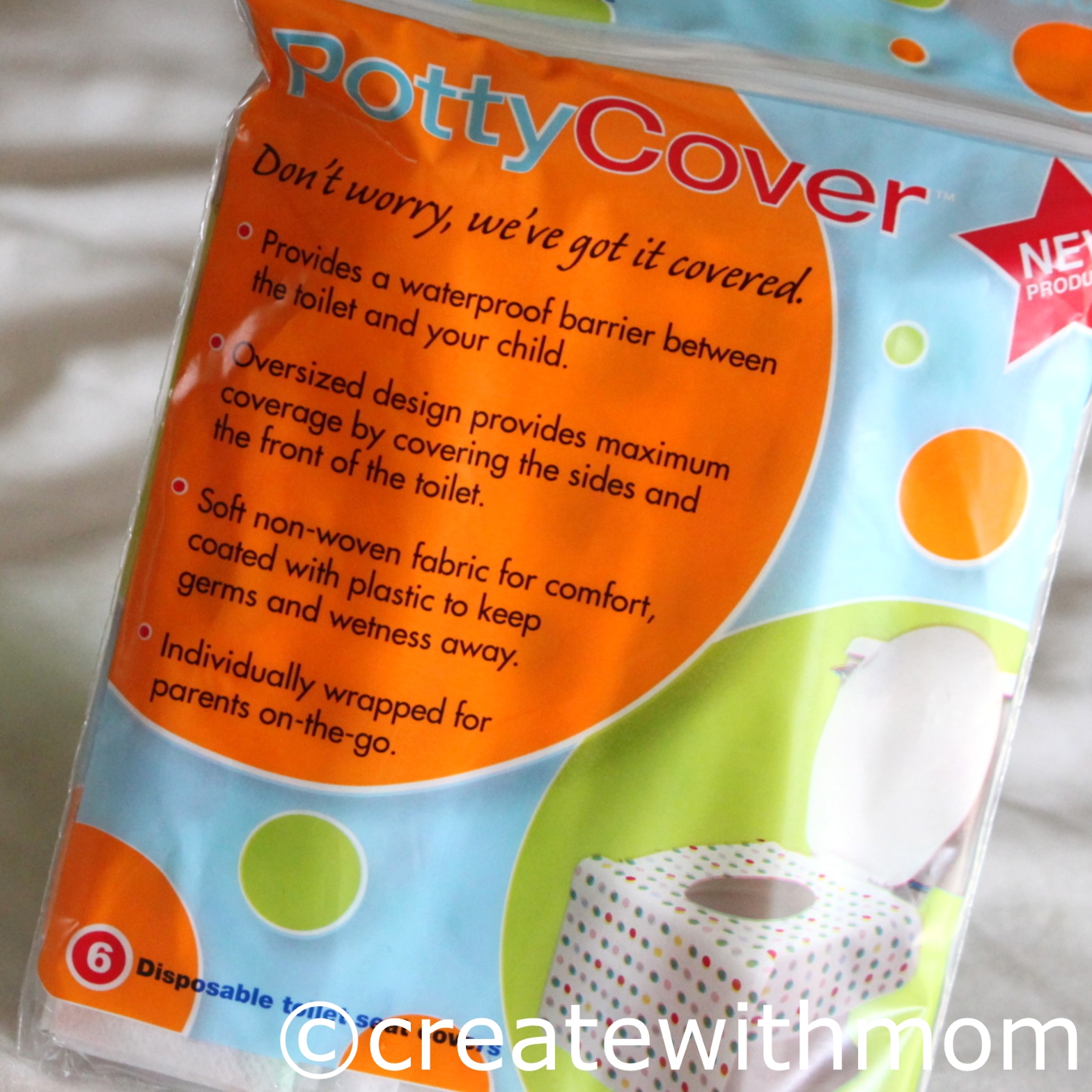 Create With Mom Toilet seat covers