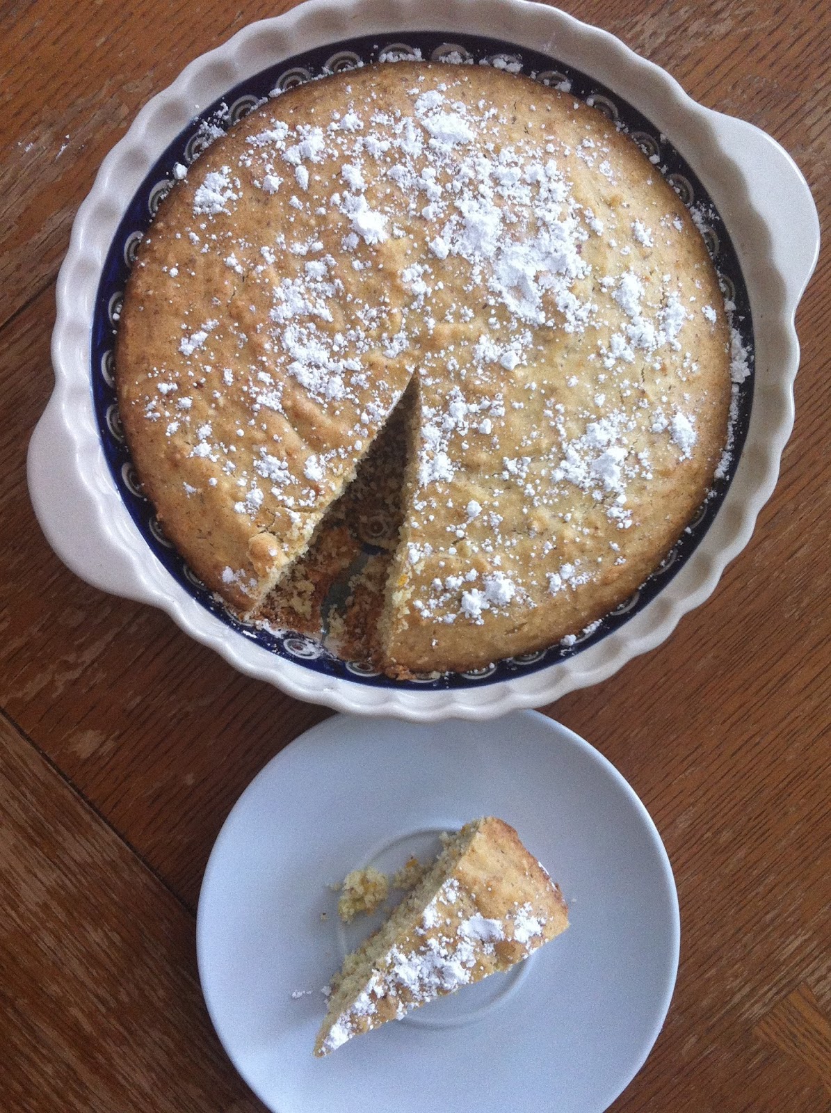 SugarScape Olive Oil Almond Orange Cake