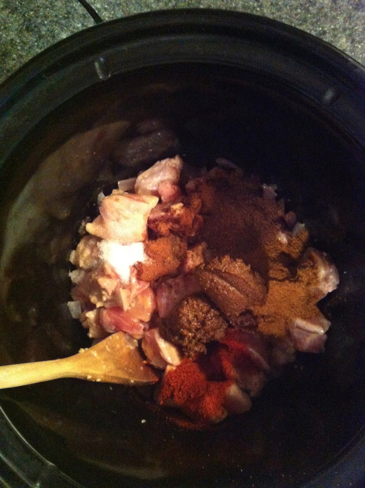 taylor made crockpot Indian butter chicken