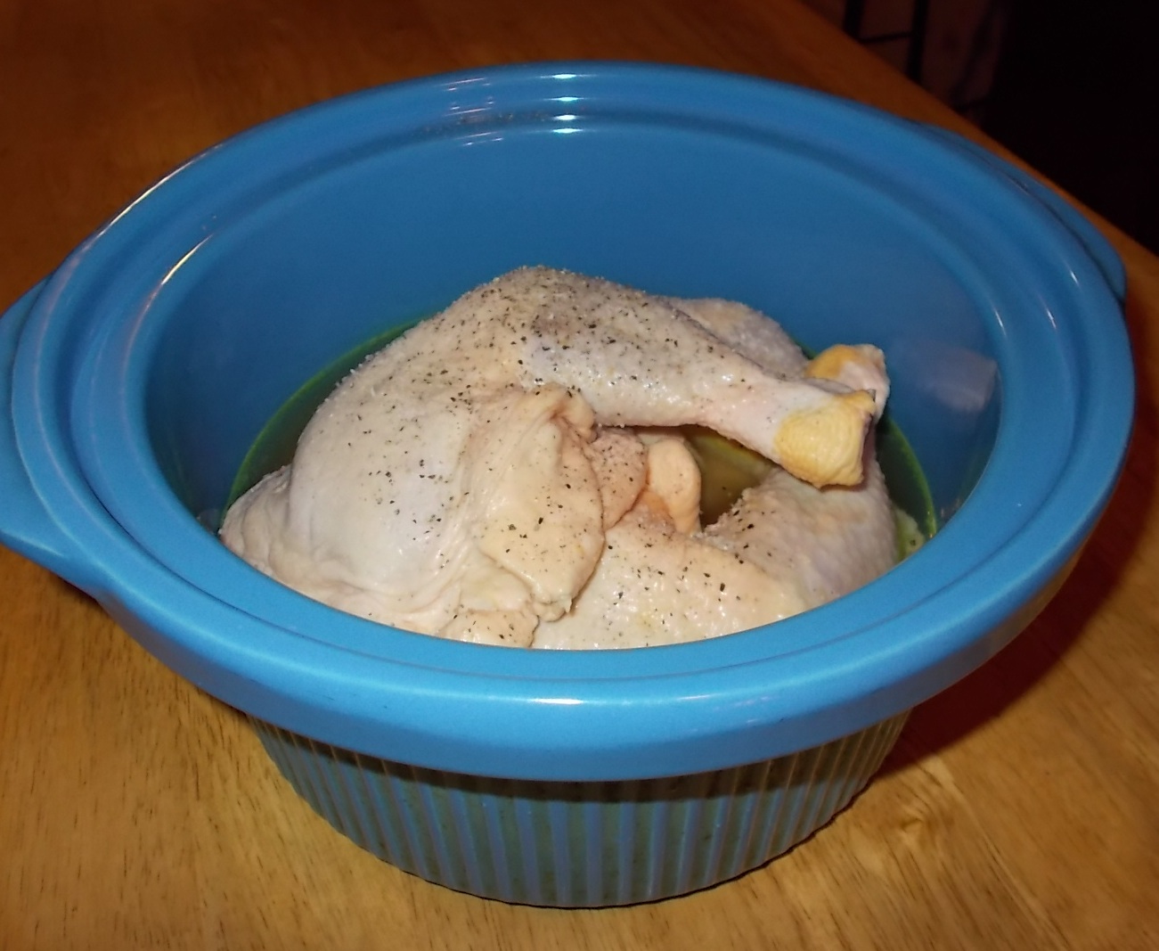 Jancey's Cooking Corner Crockpot Chicken Quarters