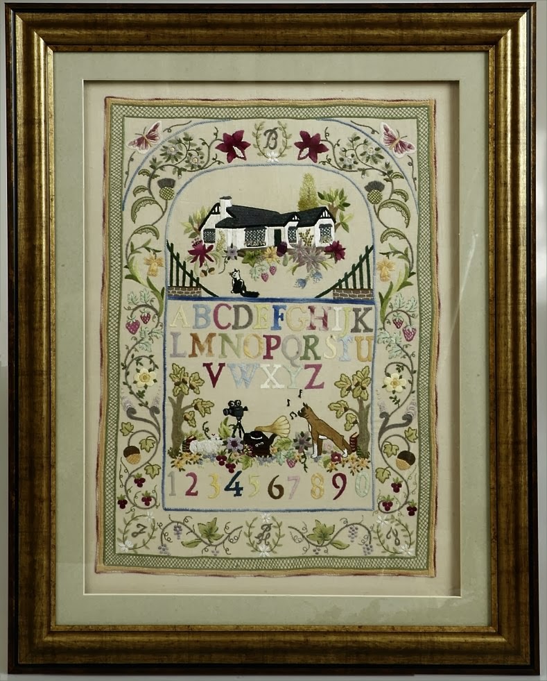 The Rebellious Needlewoman The Royal School Of Needlework Sampler