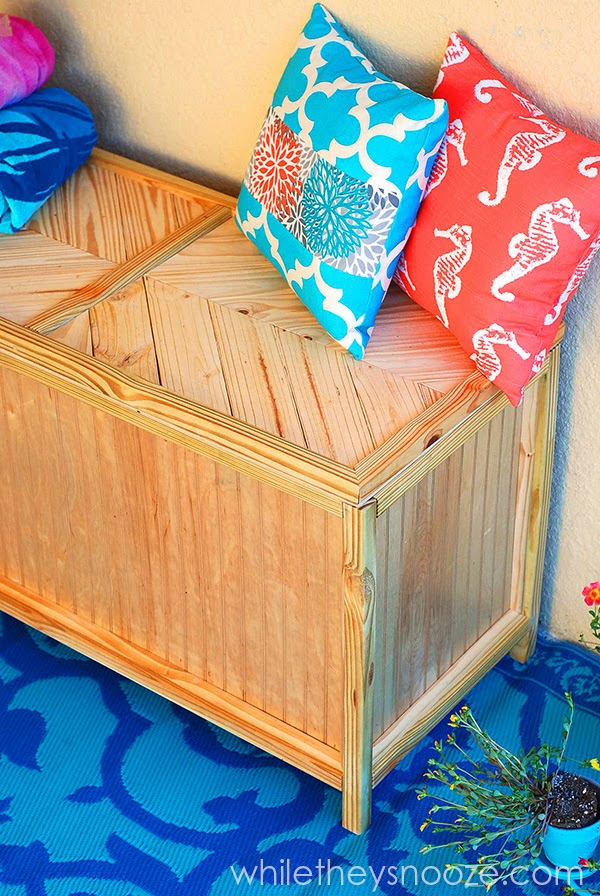 While They Snooze How to Build an Outdoor Storage Box