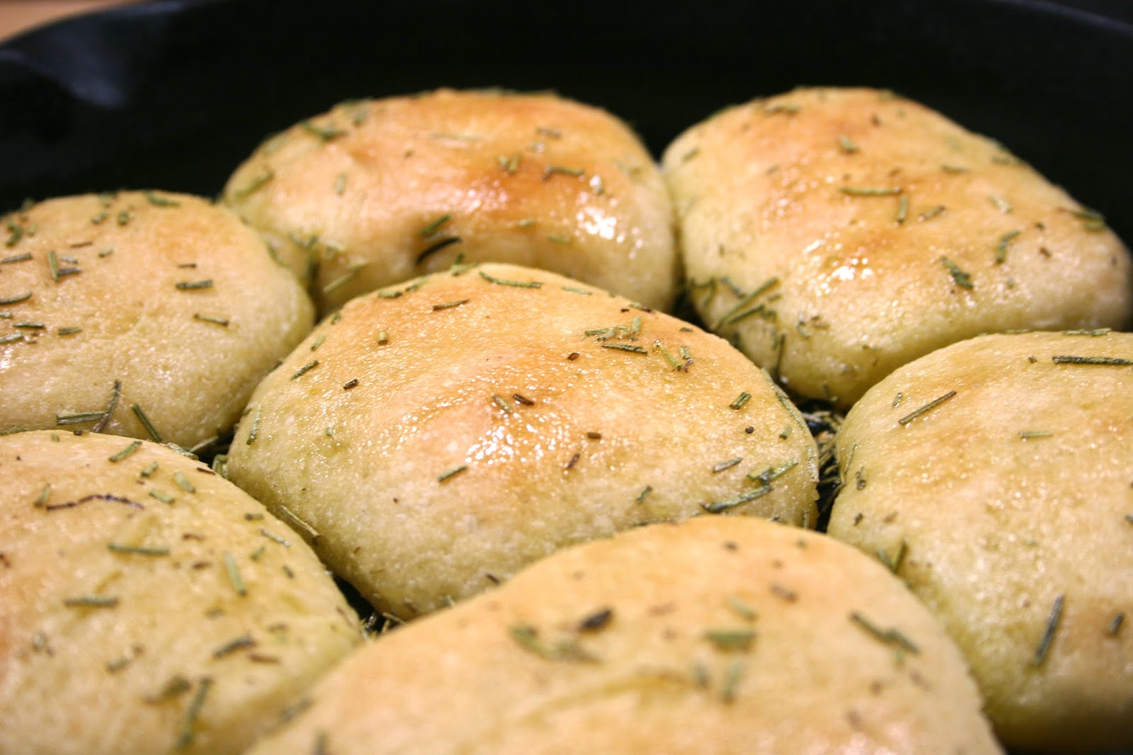 Just A Darling Life Olive Oil Rosemary Dinner Rolls