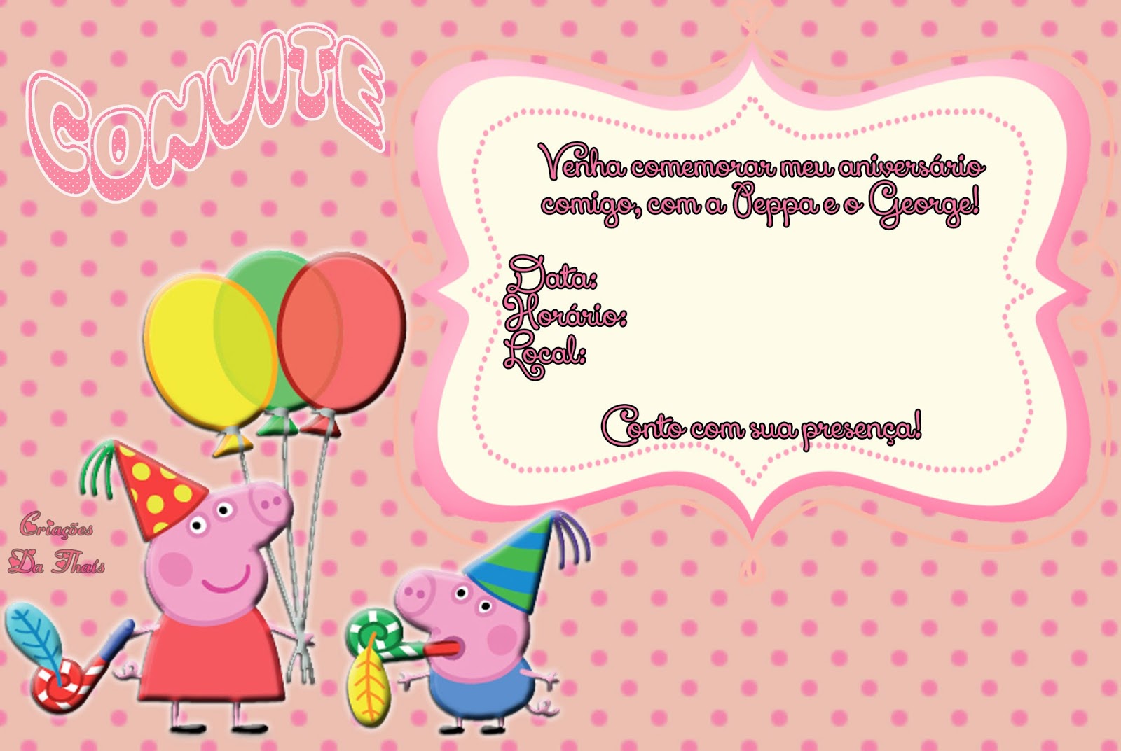 Featured image of post Convite De Aniversario Da Peppa Pig Para Editar 101 d lmatas 2020 a pequena sereia alice no pa s das maravilhas angry birds anjos bandeira do brasil barbie batman ben 10 branca de neve brasil calendario capit o am rica carros cinderela circo copa do mundo corinthians disney disney frozen galinha pintadinha homem aranha hulk