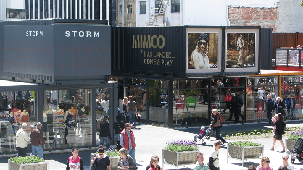 Shipping Container Homes Cashel Mall Containers Christchurch NZ