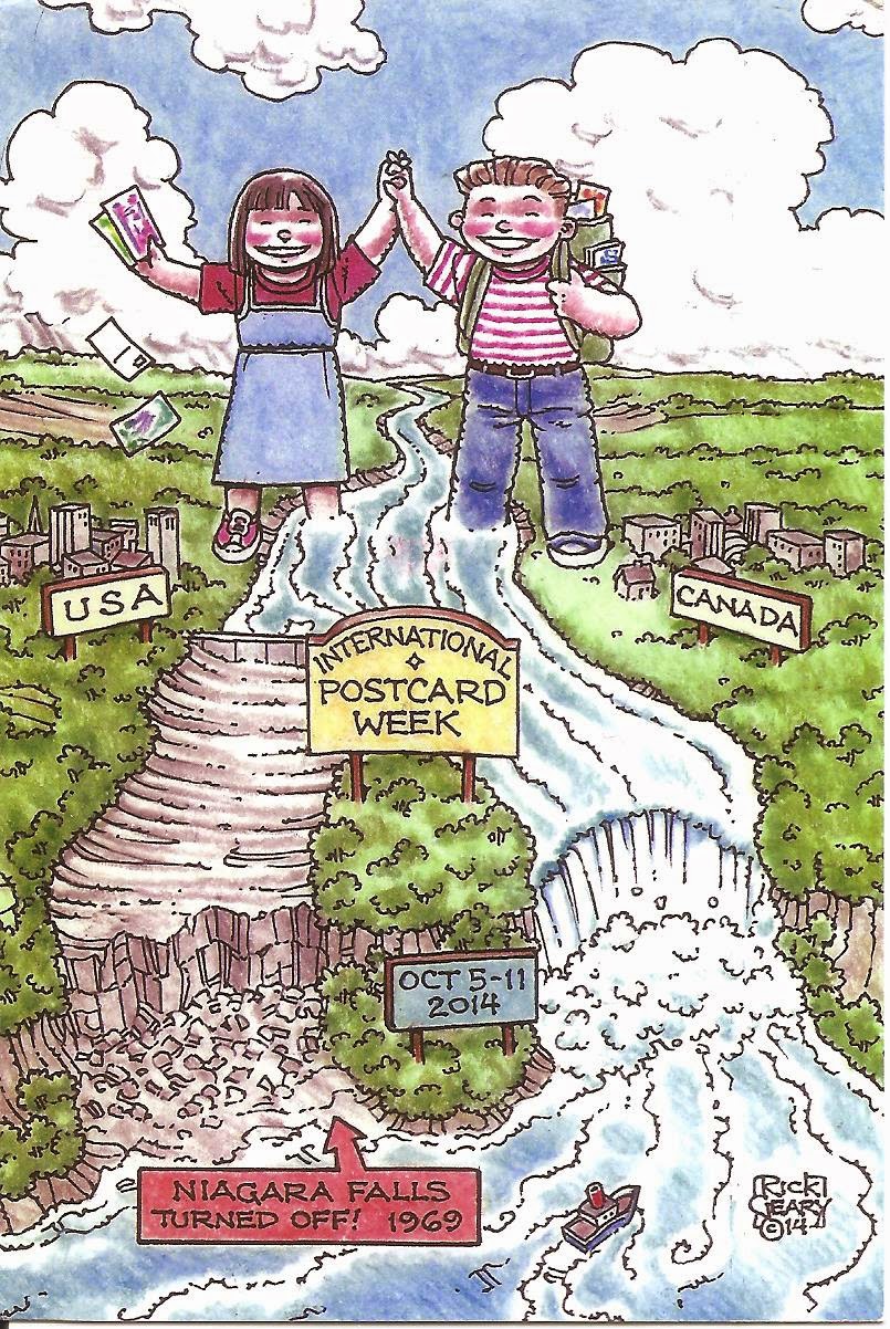 MY POSTCARDPAGE USA International Postcard Week 2014