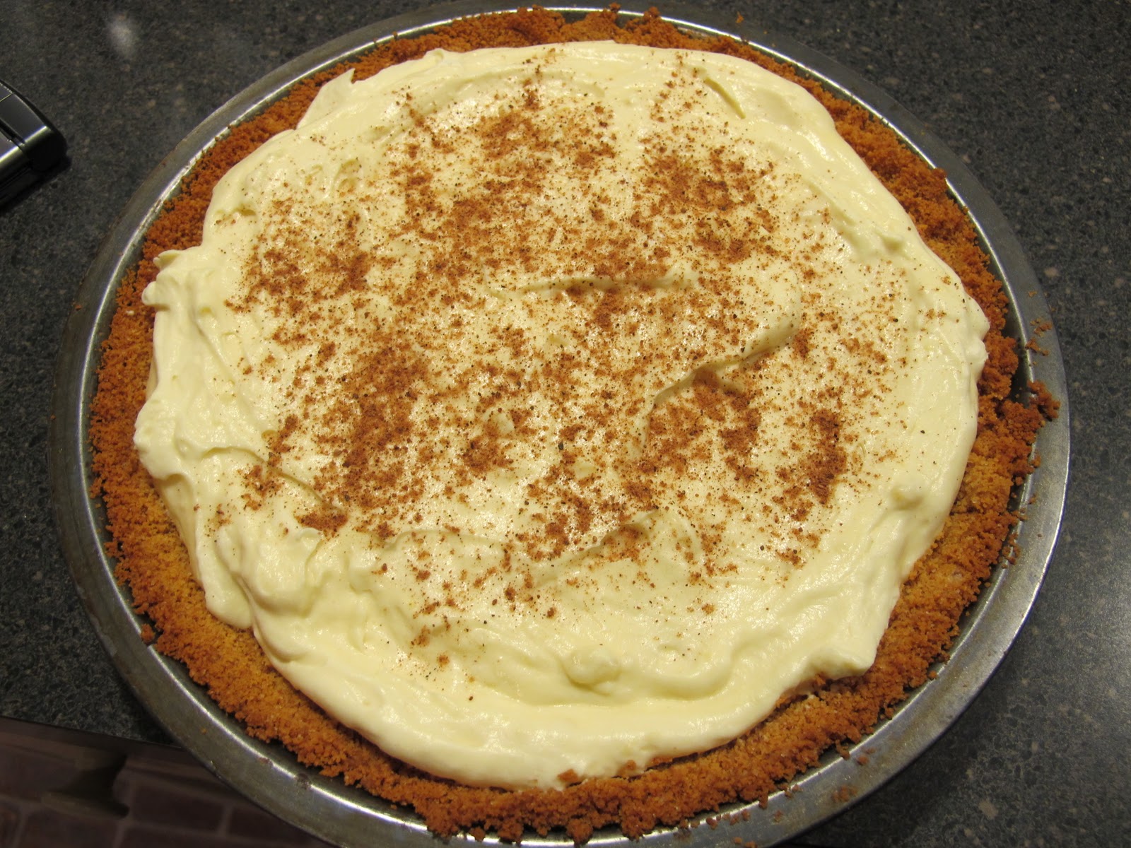 Eggnog Pie