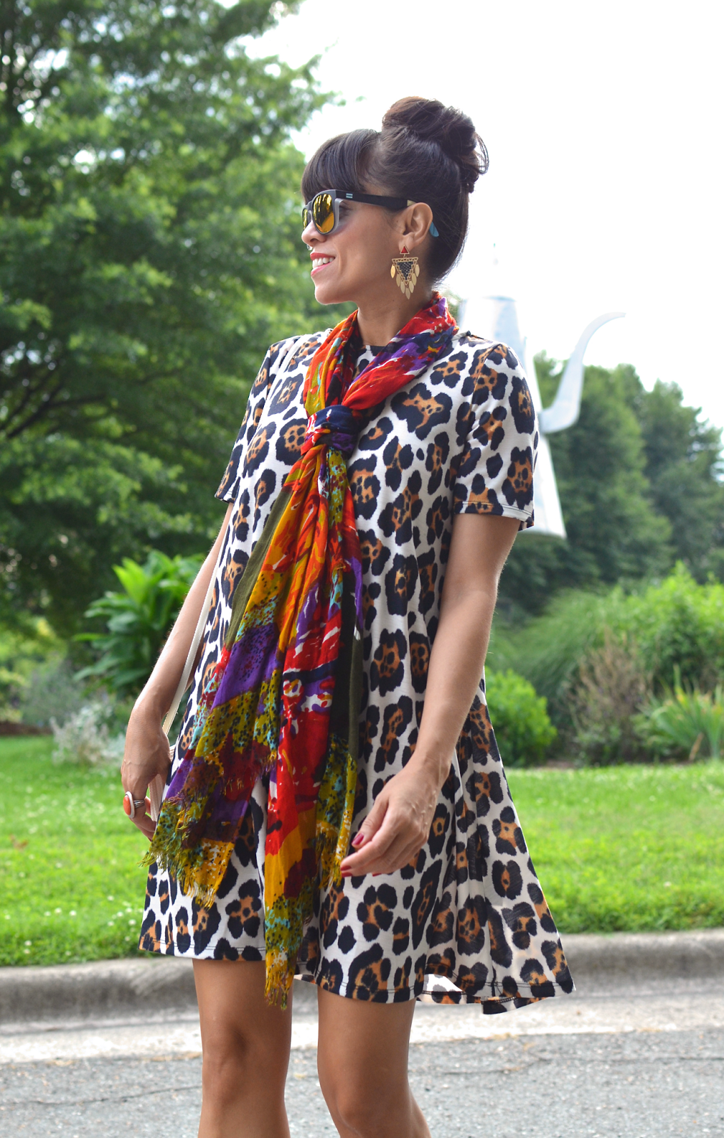 Leopard and Orange MY SMALL WARDROBE