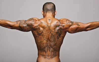 tribal tattoo best design man back