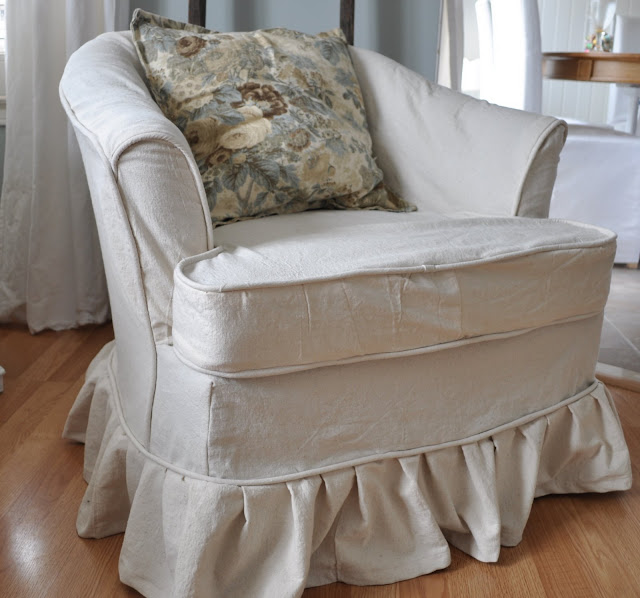 Restoration House New Dropcloth slipcover