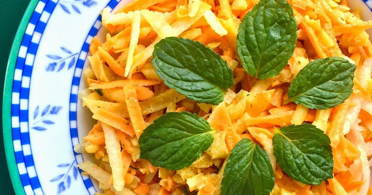 Passionately Raw! Jicama, Sweet Potato and Jerusalem Artichoke Slaw