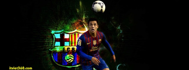 Ảnh bìa Facebook bóng đá - Cover FB Football timeline, Barcalona FCB