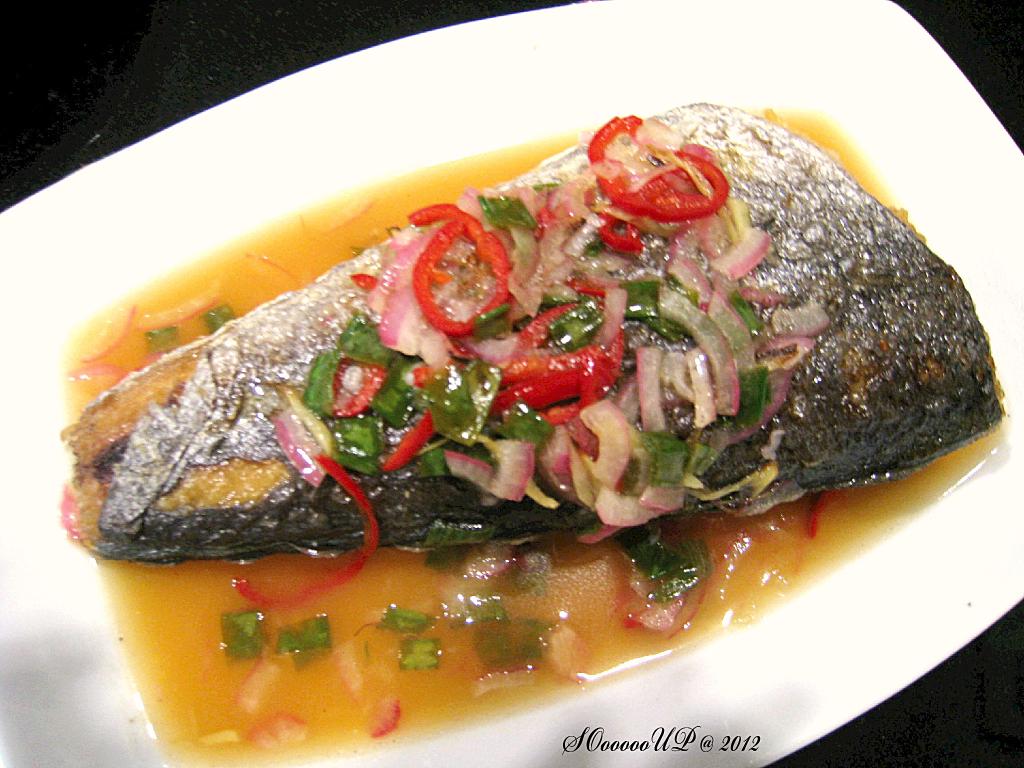 SOoooooUP SWEET SOUR BATANG FISH (MACKEREL)