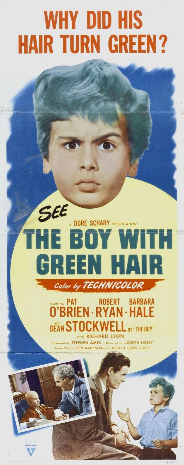badinicreateam THE BOY WITH GREEN HAIR / IL RAGAZZO DAI CAPELLI VERDI