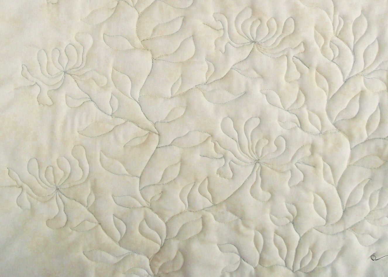 Lizzie Lenard Vintage Sewing Free Motion Quilting Honeysuckle