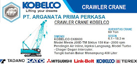 Rental Crawler Crane 60 Ton