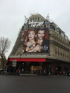 Galeries Lafayette, Boulevard Haussmann, Paris Galeries Lafayette, Boulevard Haussmann, Paris, Dezember 2015