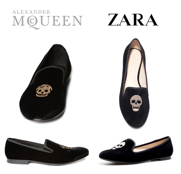 alexander mcqueen zara
