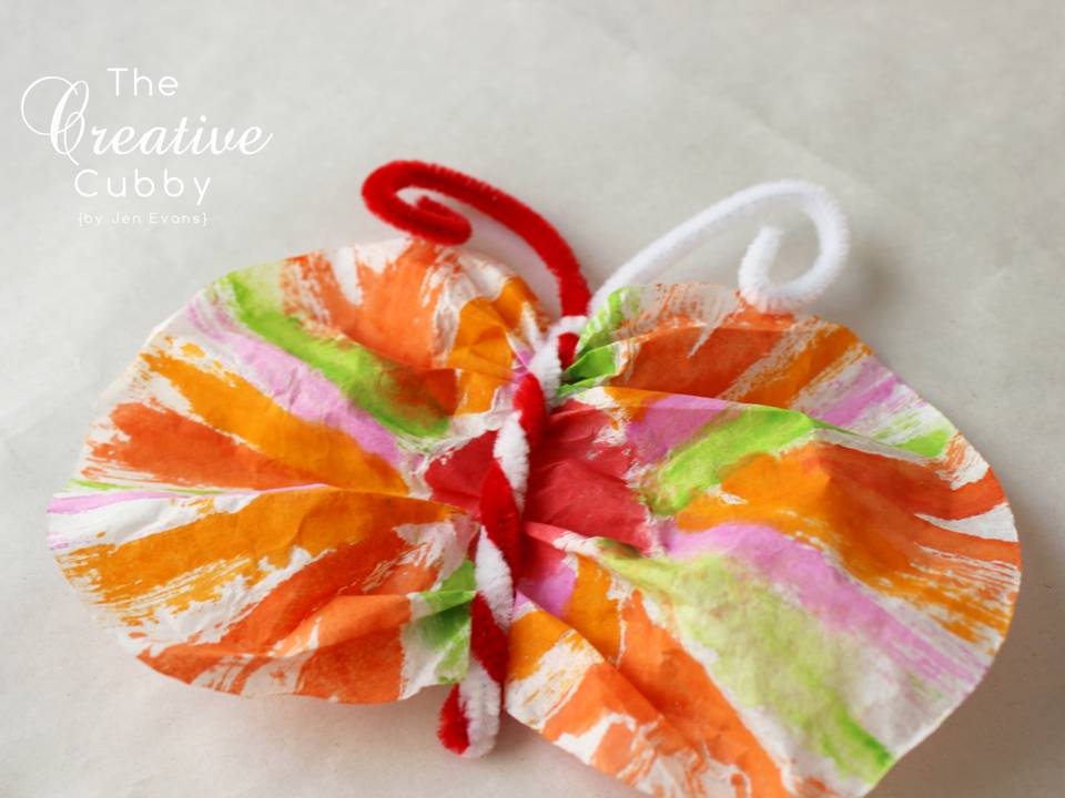 The Creative Cubby Coffee Filter Butterflies