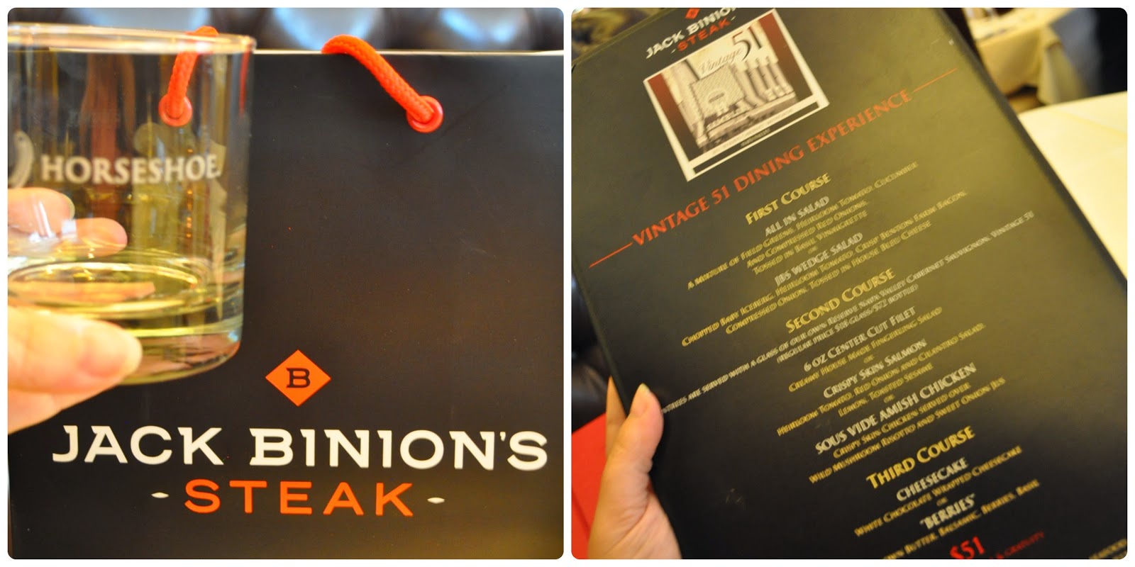 Restaurant Review Jack Binion's Steak & Summer Concert Series at Horseshoe Casino The Food Hussy!