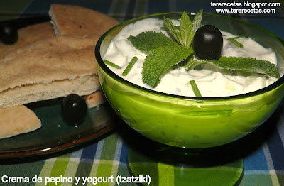 
crema De Pepino Y Yogur (tzatziki)
