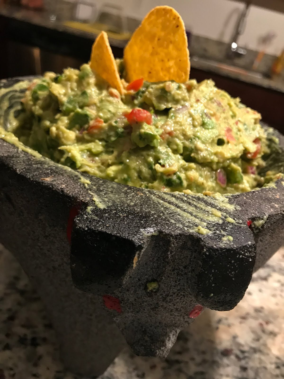 Guacamole and Taco Salad