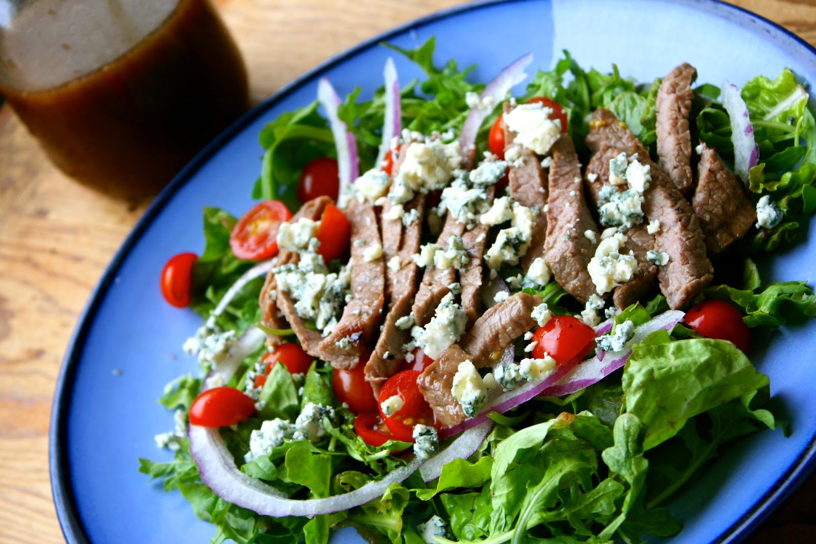 Sweet Luvin' In The Kitchen Steak and Blue Cheese Salad
