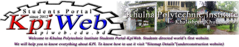 Welcome to KpiWeb-Students Portal
