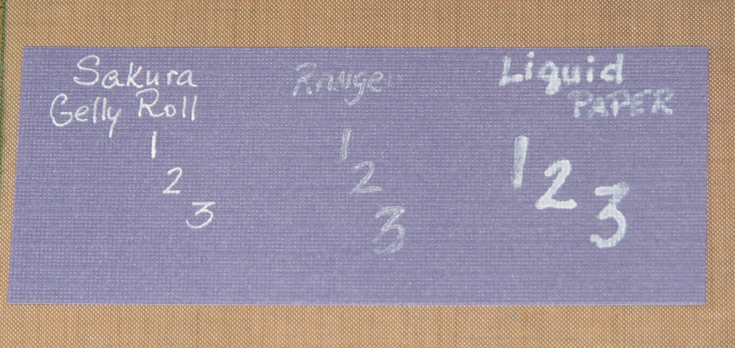 Ink Stains White Pens My Favorite