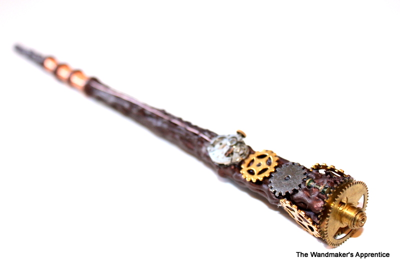 The Wand Makers Apprentice Steampunk Magic Wand
